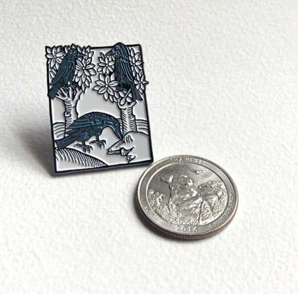 Three Ravens Pin - Image 2