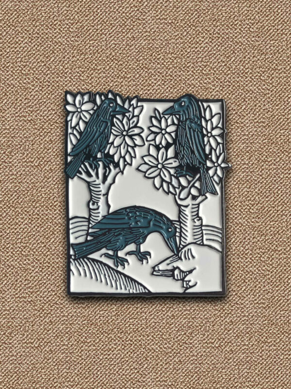 Three Ravens Pin